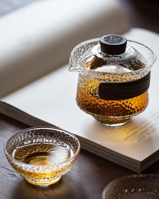 Gotou | Portable Glass Tea Set - One Pot Two Cups