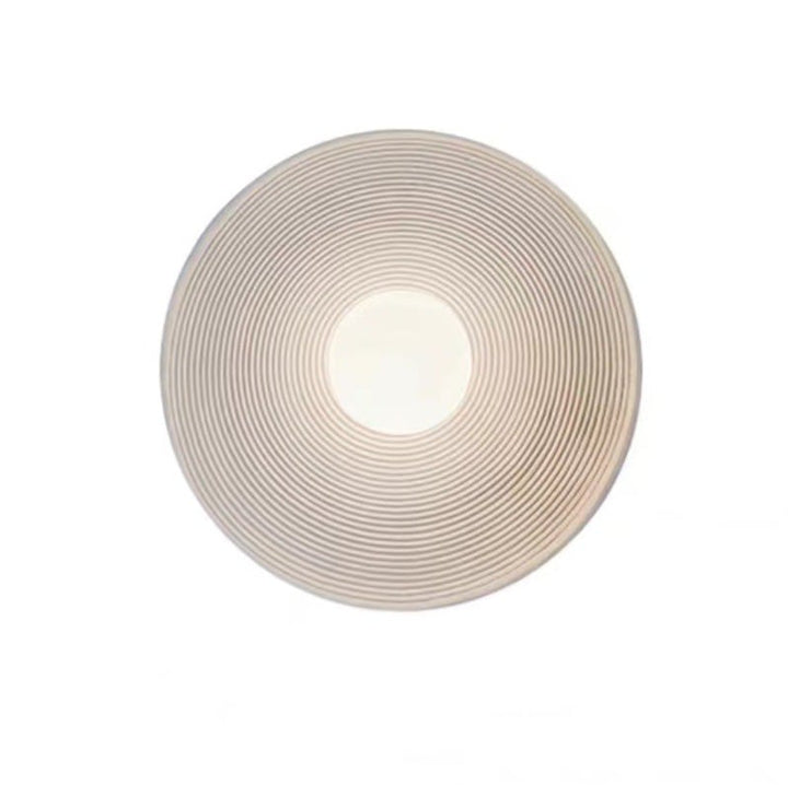 RC Resin Corrugated Sconce | Wabi-Sabi Style Ceiling Light