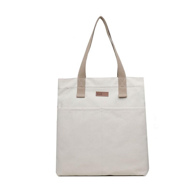 Classic Canvas Tote Bag | Shoulder Bag - www.zawearystocks.com