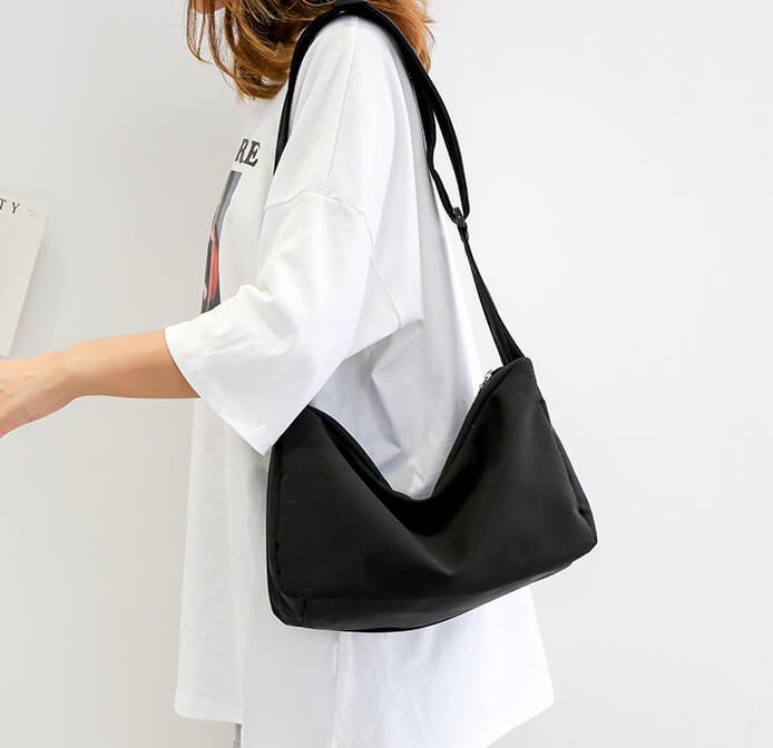 Square Canvas Crossbody Bag | Shoulder Bag - www.zawearystocks.com