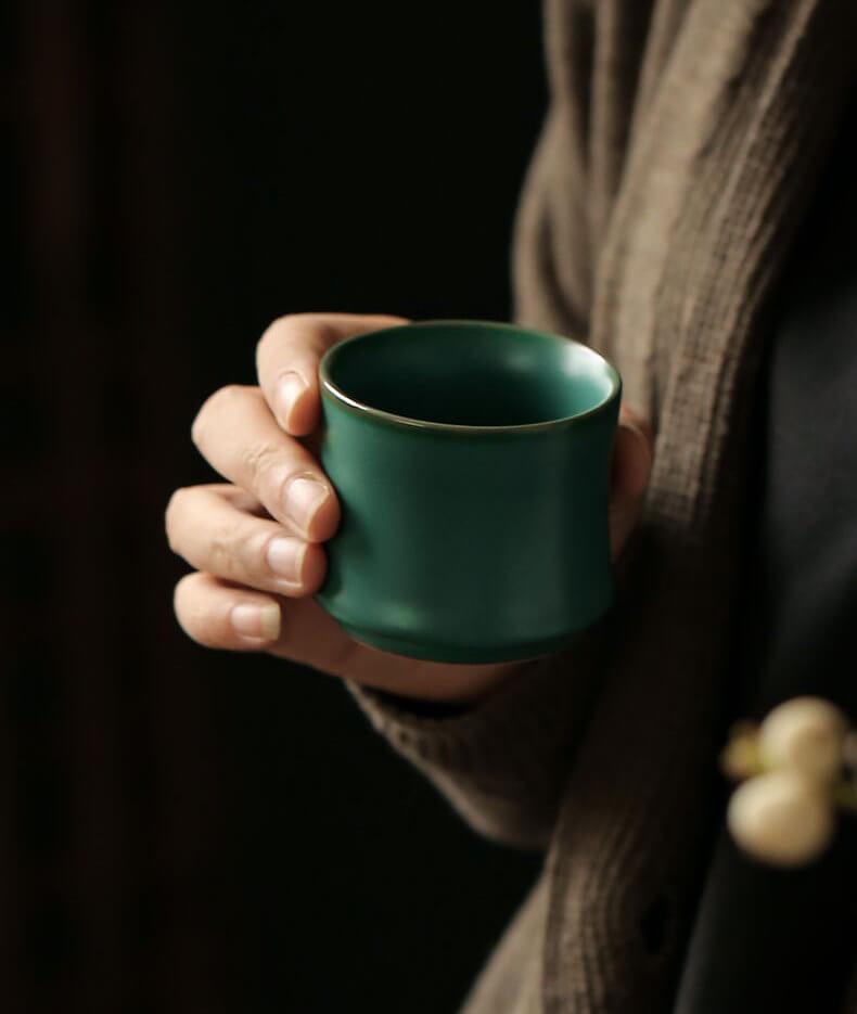 Japanese Ceramic Tea Cup | Ceramic Bamboo Cup - www.zawearystocks.com