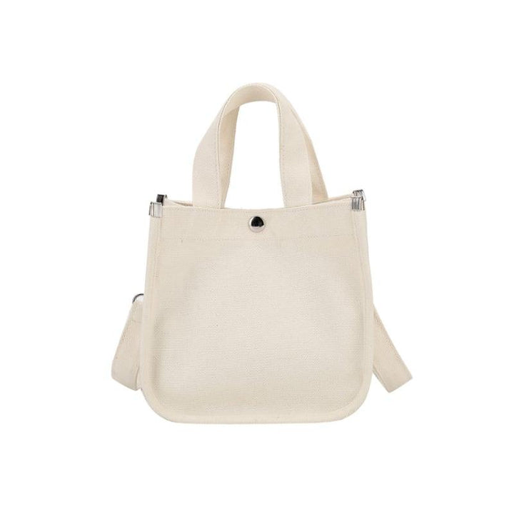 Canvas Square Tote Bag | Handbag | Crossbody Bag | Lunch Boxes Bag - www.zawearystocks.com