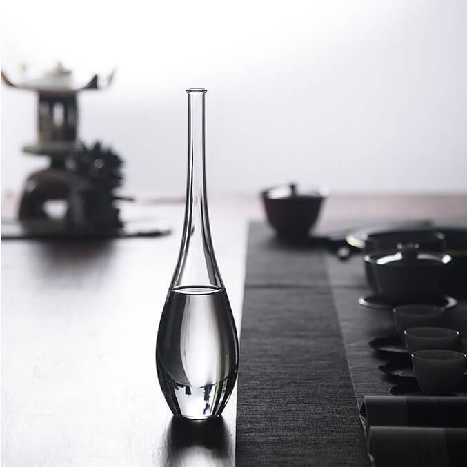 Japanese GY Transparent Glass Vase - www.zawearystocks.com