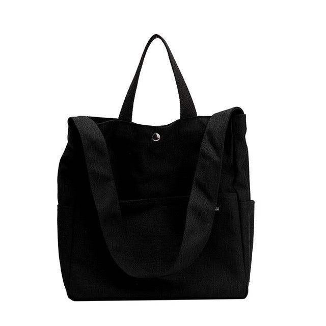 Wide Shoulder Straps Canvas Tote Bag | Handbag | Crossbody Bag | Shoulder Bag - www.zawearystocks.com