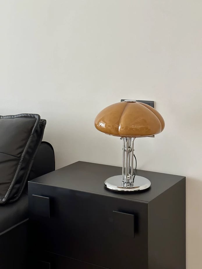 MP Bauhaus Glass Mushroom Table Lamp