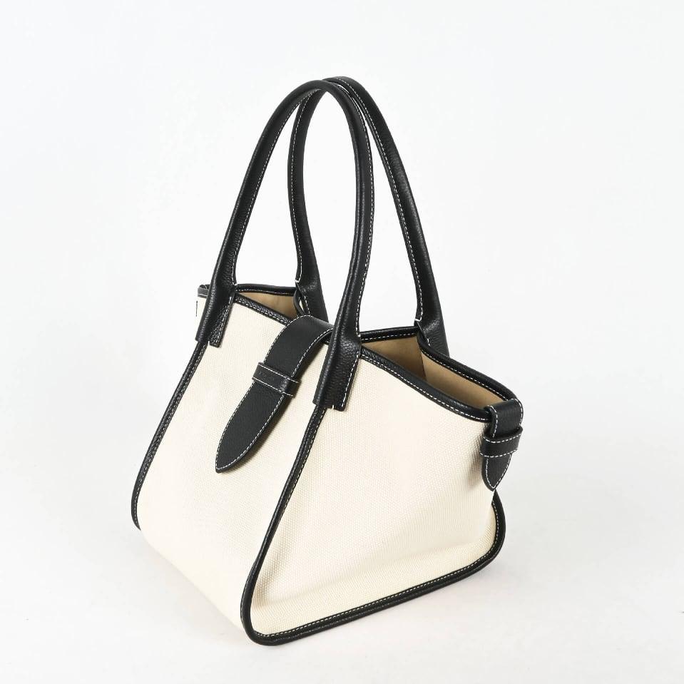 Classic Large Black Two-handed Canvas Square Swing Bag - Wings Bag | ShoulderBag | Handbag - www.zawearystocks.com