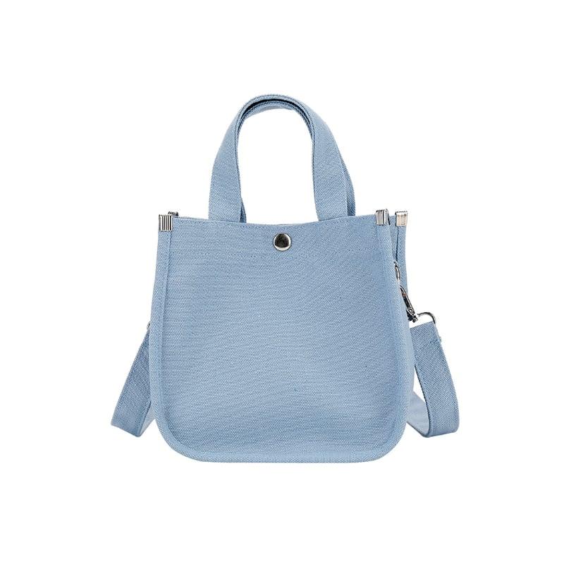 Canvas Square Tote Bag | Handbag | Crossbody Bag | Lunch Boxes Bag - www.zawearystocks.com