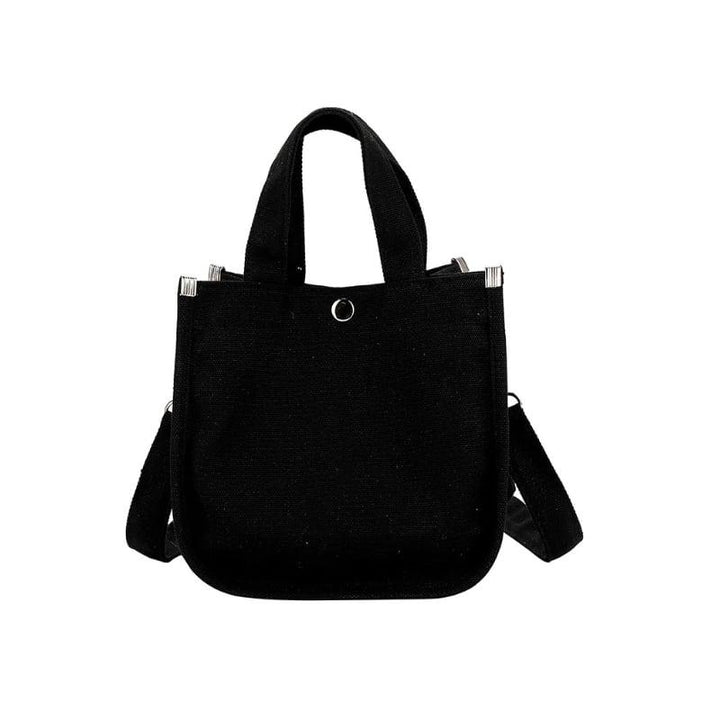 Canvas Square Tote Bag | Handbag | Crossbody Bag | Lunch Boxes Bag - www.zawearystocks.com