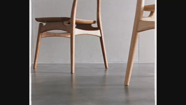 Oni - Ash Wood & Indonesian Water Vine Dining Chair | Reading Chair