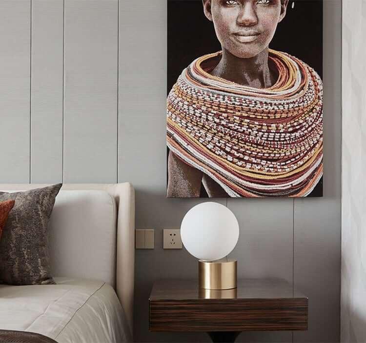 Nordic Glass Globe Table Lamp - www.zawearystocks.com