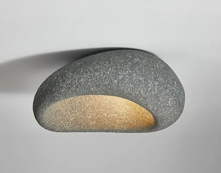 Aoshi - B | Wabi-sabi Style Resin Ceiling / Wall Lamp