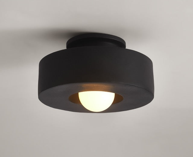 Etou |  Wabi-Sabi Style Resin Ceiling Light