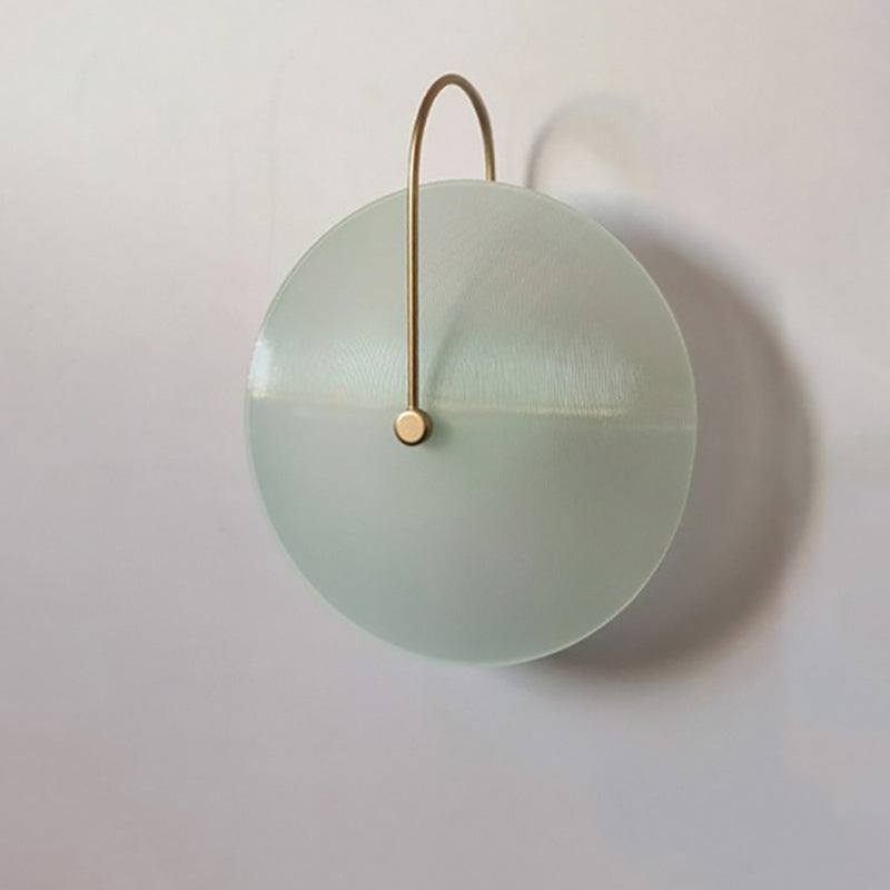 Glass Mist Disc Sconce | Ceiling / Wall Lamp - Type A