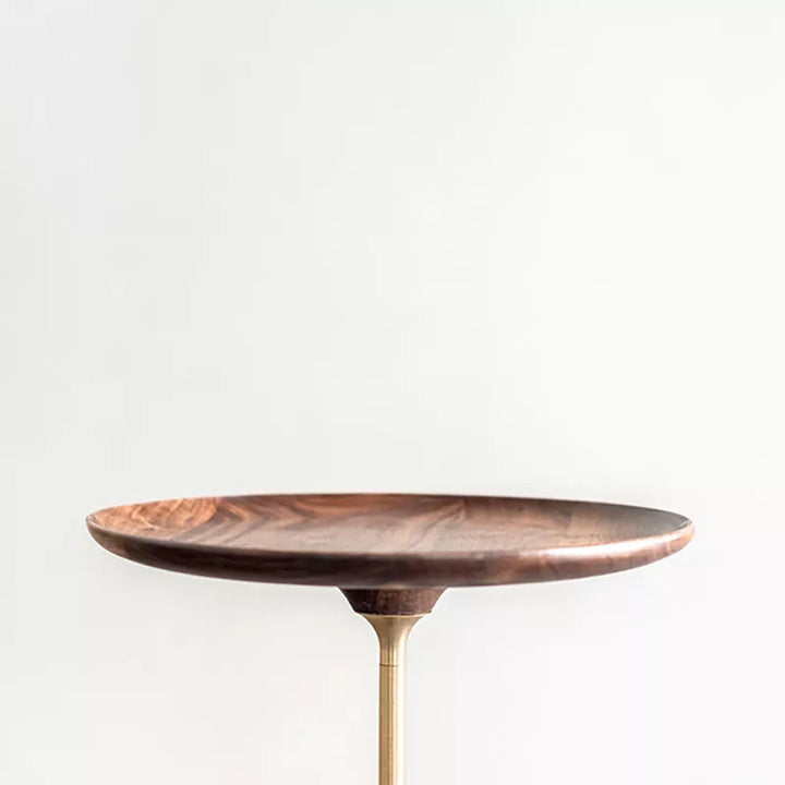 Saiya - Black Walnut Side Table | Accent Table