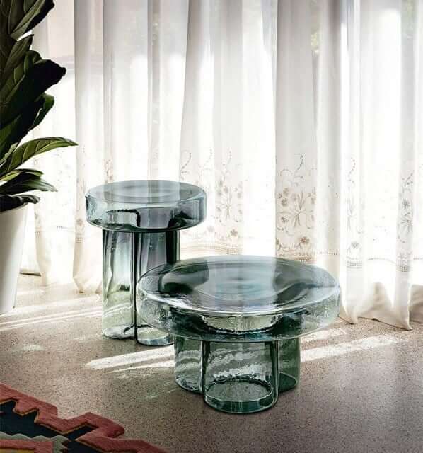 MP SODA - Glass Side Table