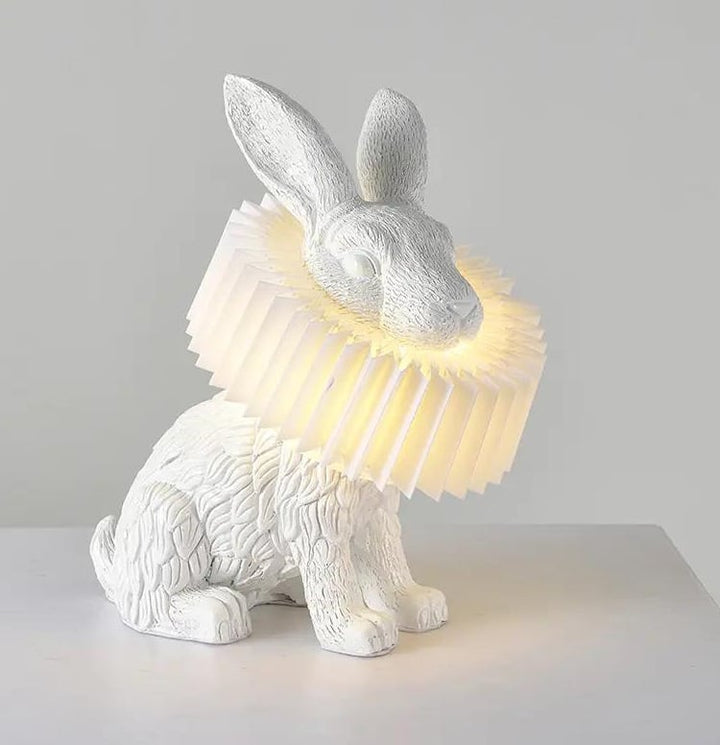 Resin Rabbit Decorative Table Lamp