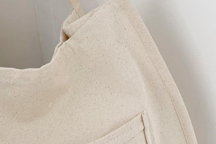 Oversize Functional Canvas Tote Bag | Shoulder Bag | Hobo Bag - www.zawearystocks.com