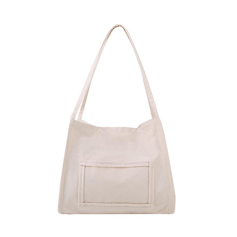 Oversize Functional Canvas Tote Bag | Shoulder Bag | Hobo Bag - www.zawearystocks.com