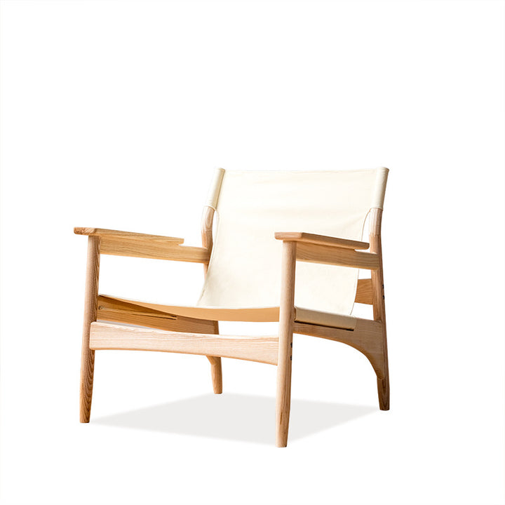 Kazue - Solid Ash Wood Armchair ｜ Reading Chair