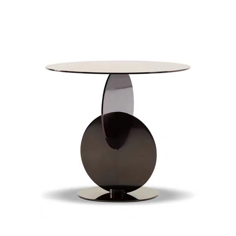 Elijah - Stainless Steel Geometric Side Table