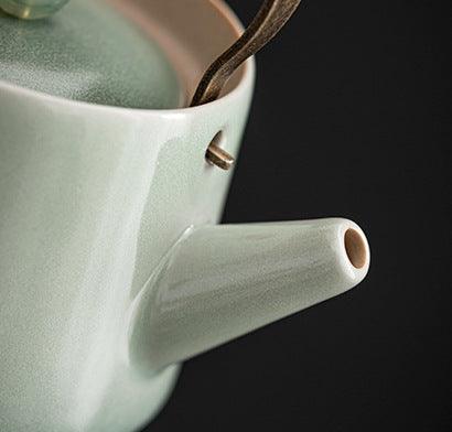 Japanese-style Ashtray Pottery Lifting Beam Teapot Candle Tea Warmer Set - www.zawearystocks.com