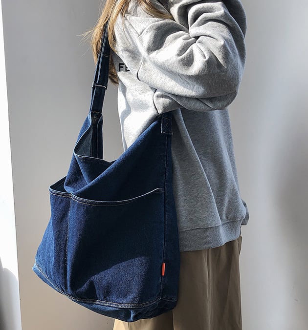 ONO Denim Hobo Bag | Shoulder Bag | Tote Bag