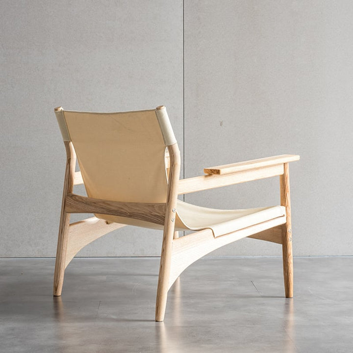 Kazue - Solid Ash Wood Armchair ｜ Reading Chair