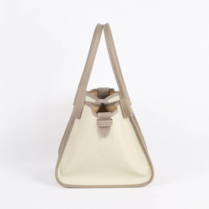 Classic Large Gray Two-handed Canvas Square Swing Bag - Wings Bag | ShoulderBag | Handbag - www.zawearystocks.com