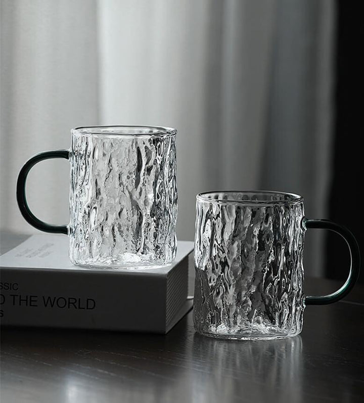 Japanese High Temperature Resistant coffee glass - 2 pcs - www.zawearystocks.com