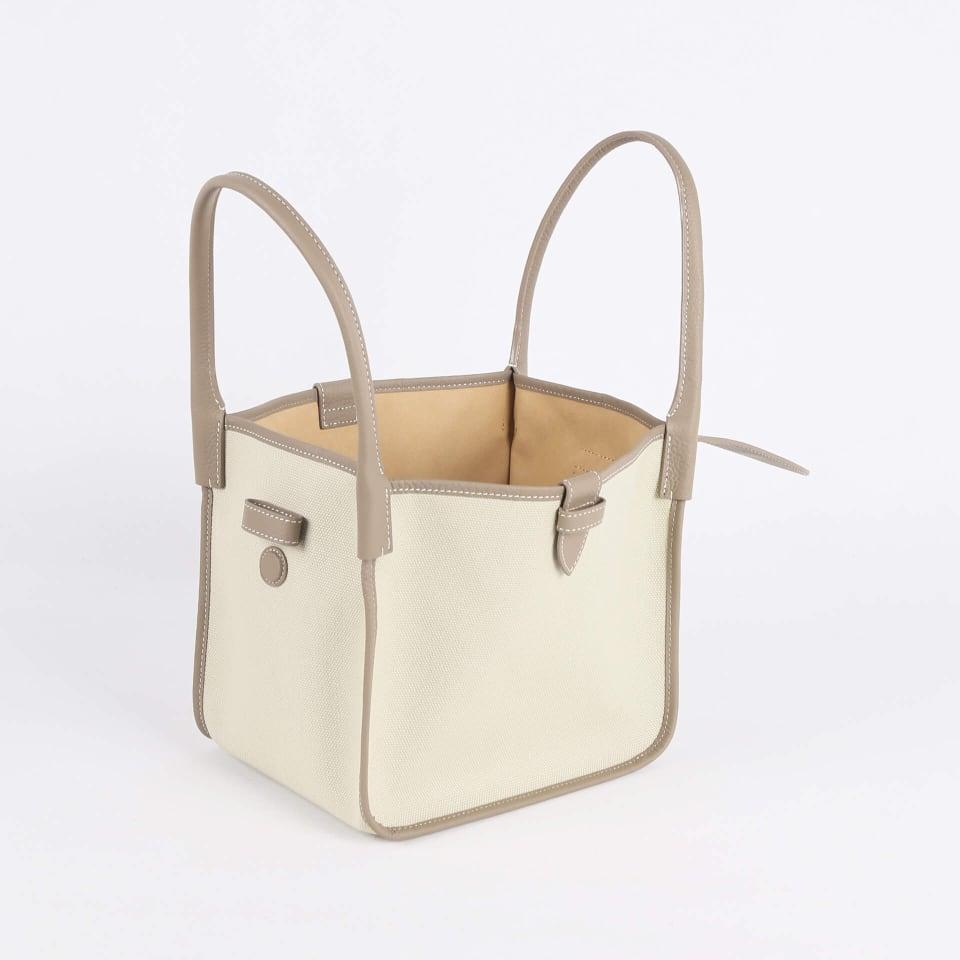 Classic Large Gray Two-handed Canvas Square Swing Bag - Wings Bag | ShoulderBag | Handbag - www.zawearystocks.com