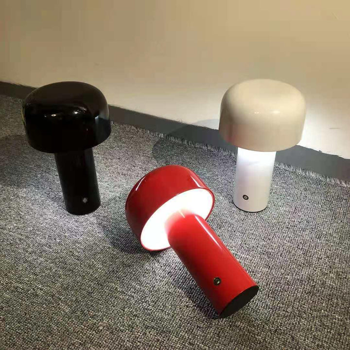 USB Rechargeable LED Bellhop Table Lamp | Mushroom Desk Lamp - www.zawearystocks.com
