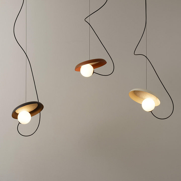 MP WIRE Ø 240 | Ø383 Pendant Light - MILAN Vison