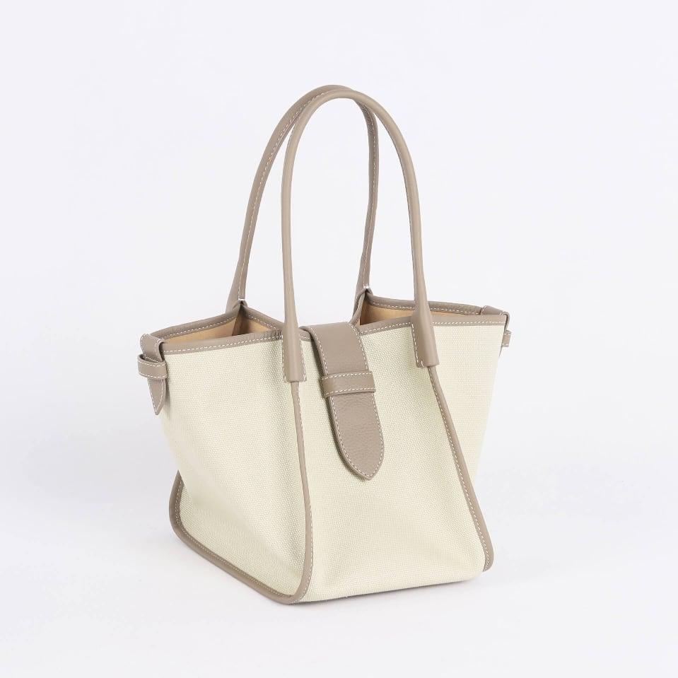 Classic Large Gray Two-handed Canvas Square Swing Bag - Wings Bag | ShoulderBag | Handbag - www.zawearystocks.com