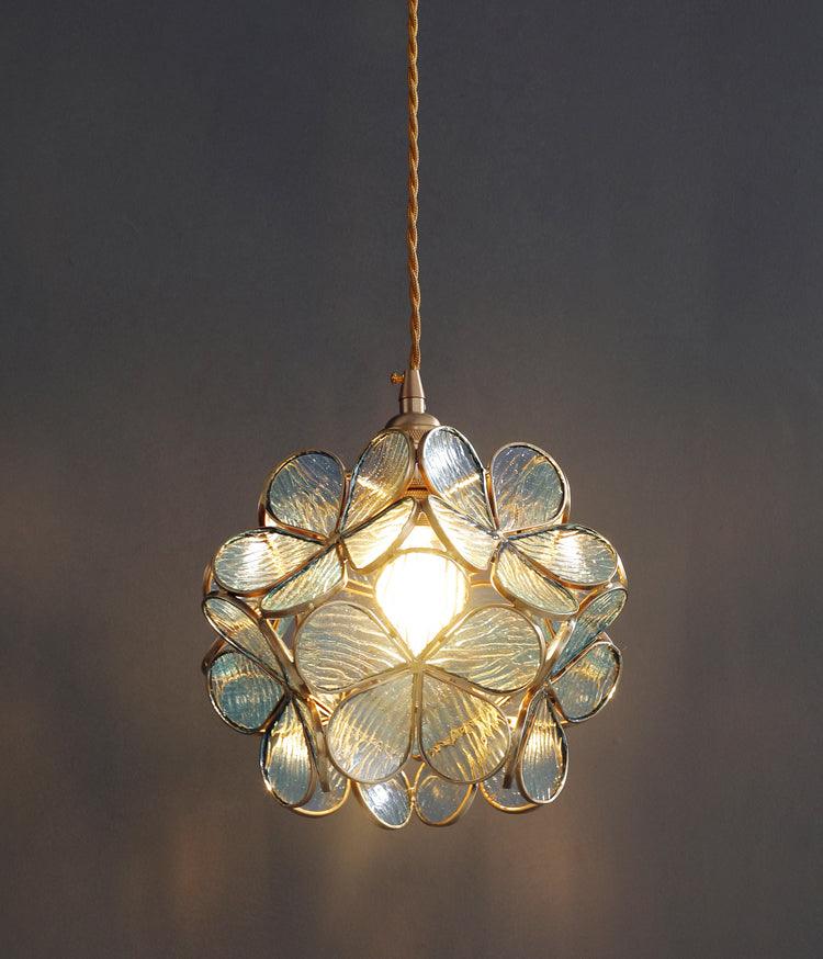 Cherry Blossoms | Glass Color Petal Pendant Light