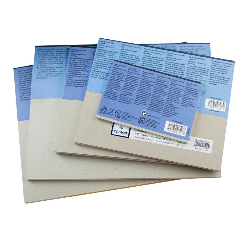 Canson Montval Watercolor Block , 20 Sheets - 300 gsm (140 lb) - www.zawearystocks.com