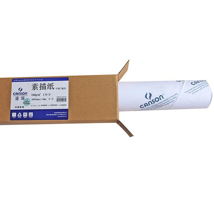 Canson Sketch Paper Roll - 43"x 11 yd (1092 mmx 10 m) - 160gsm - www.zawearystocks.com