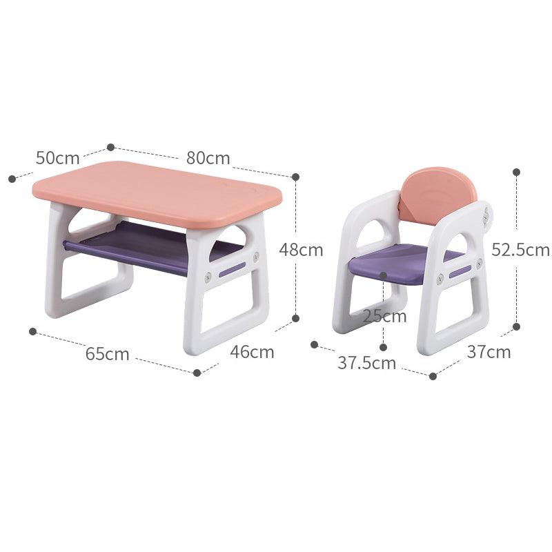 Classic  Multi-functional Children's Learning Desk Set - www.zawearystocks.com