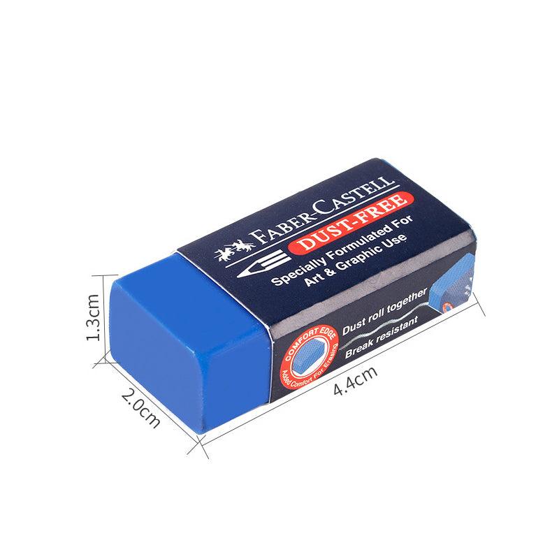 Faber-Castell Blue Eraser - Dust Free (Specially Formulated for Art & Graphic Use) - www.zawearystocks.com