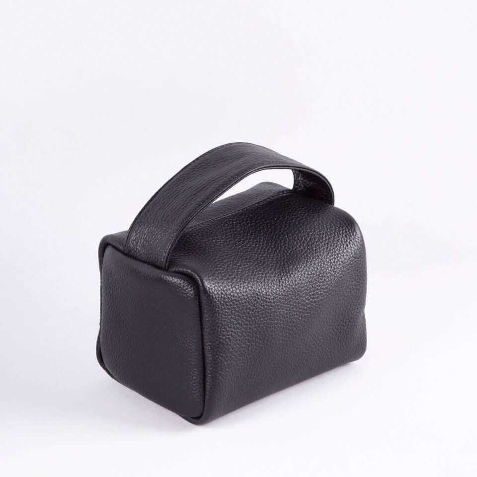 TROW Square 90's Top Handle Bag in Leather