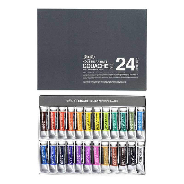 Holbein Artists' Gouache Sets - www.zawearystocks.com