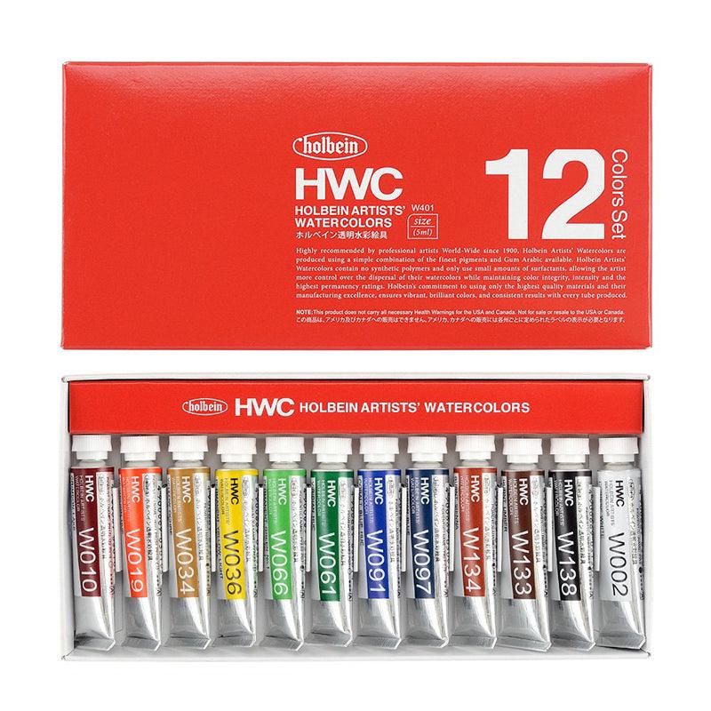 Holbein Artists' Watercolor Paint Tubes and Sets - www.zawearystocks.com