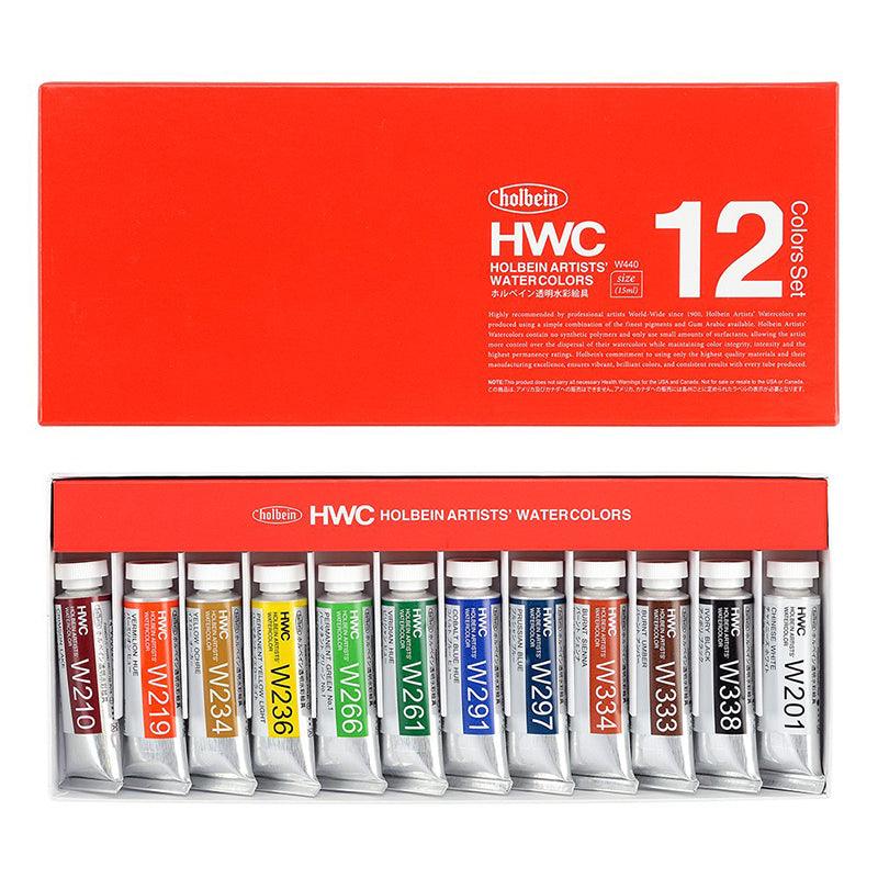 Holbein Artists' Watercolor Paint Tubes and Sets - www.zawearystocks.com