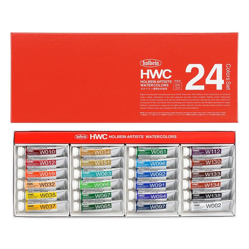 Holbein Artists' Watercolor Paint Tubes and Sets - www.zawearystocks.com