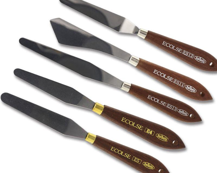 Holbein ECOLSE Artist's Palette Knives - www.zawearystocks.com