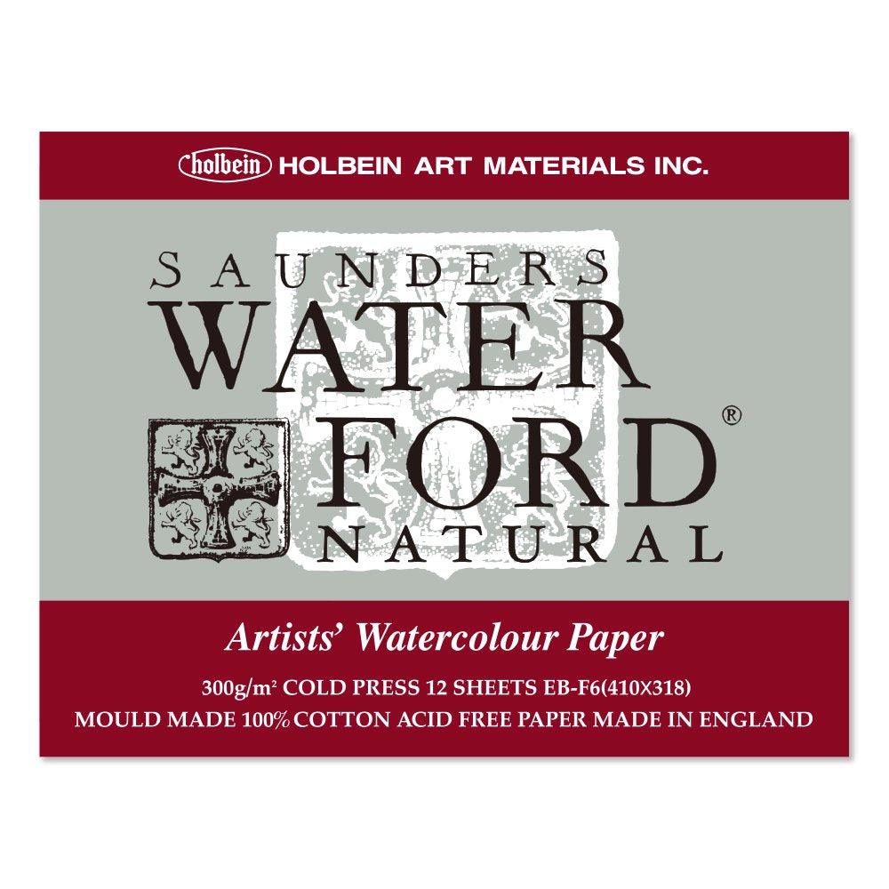 Holbein Waterford Cold Press Natural Artists‘ Watercolour Paper - www.zawearystocks.com