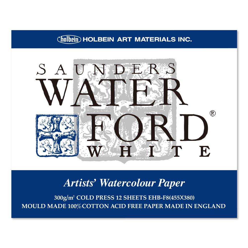 Holbein Waterford Cold Press White Artists‘ Watercolour Paper - www.zawearystocks.com