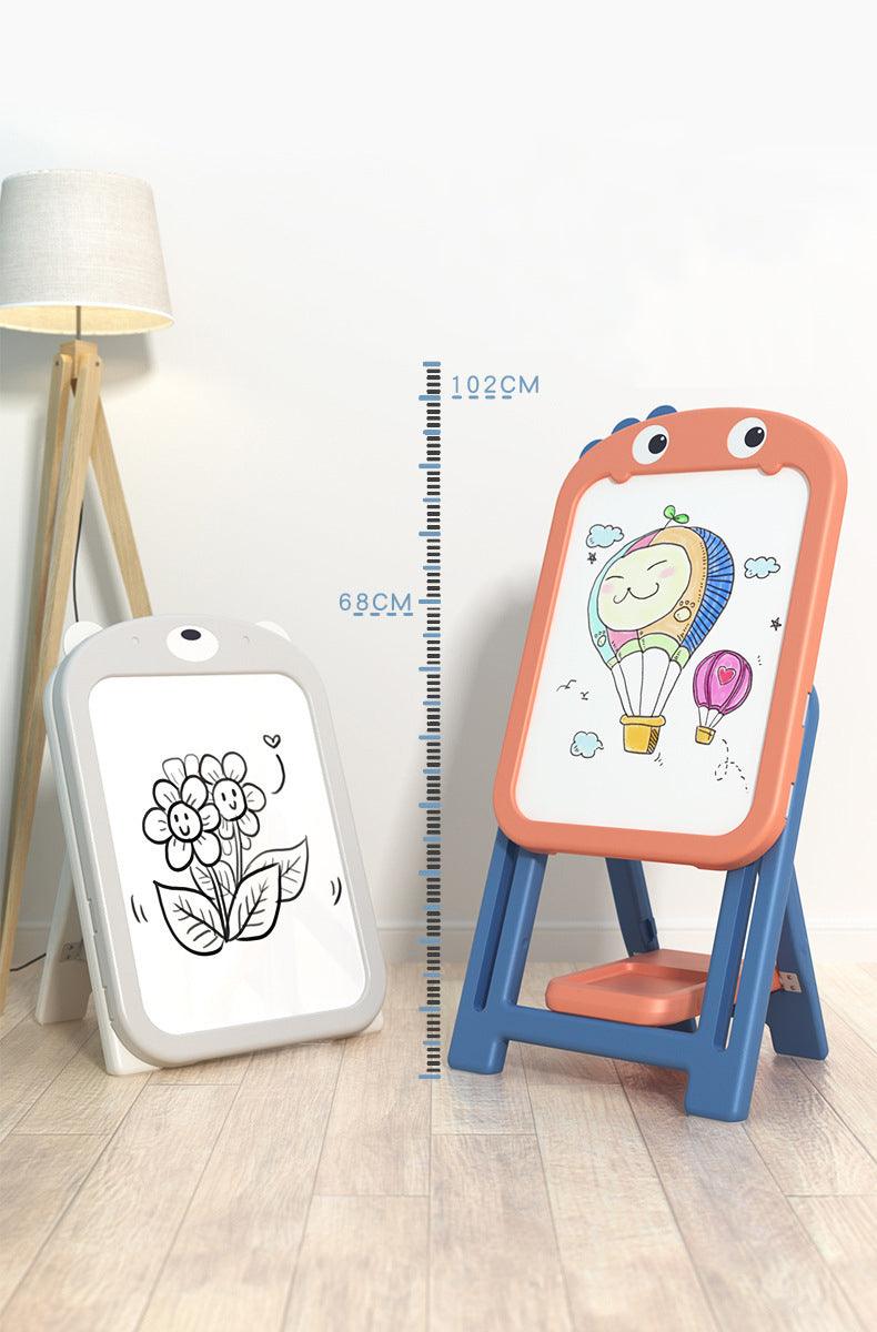 Kids Magnetic Erasable Art Board + 1 Chair - Classic Bear Set - www.zawearystocks.com