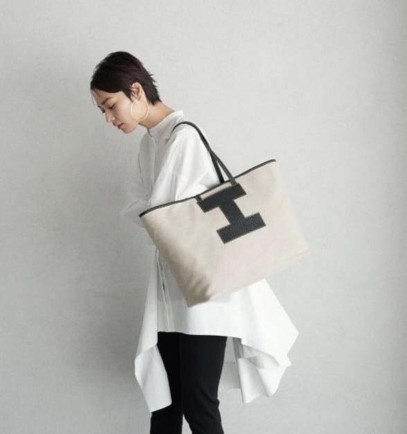 INA - Large Tote Bag in Canvas