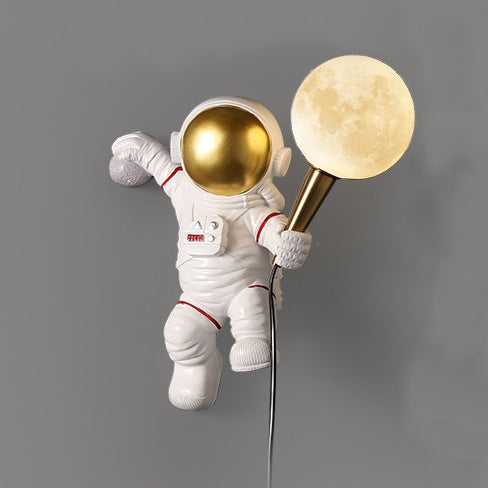 Resin Spaceman Decorative Table Lamp