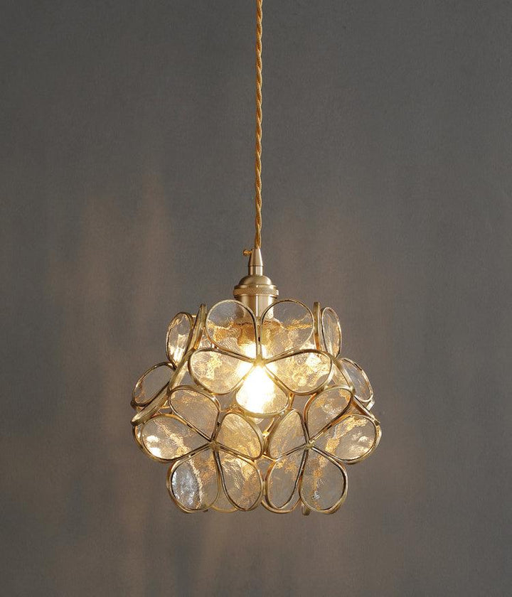 Original Glass Color Petal Pendant Lamp - Moku Park